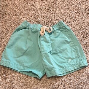 The Beaufort Bonnet Company Teal Drawstring Shorts